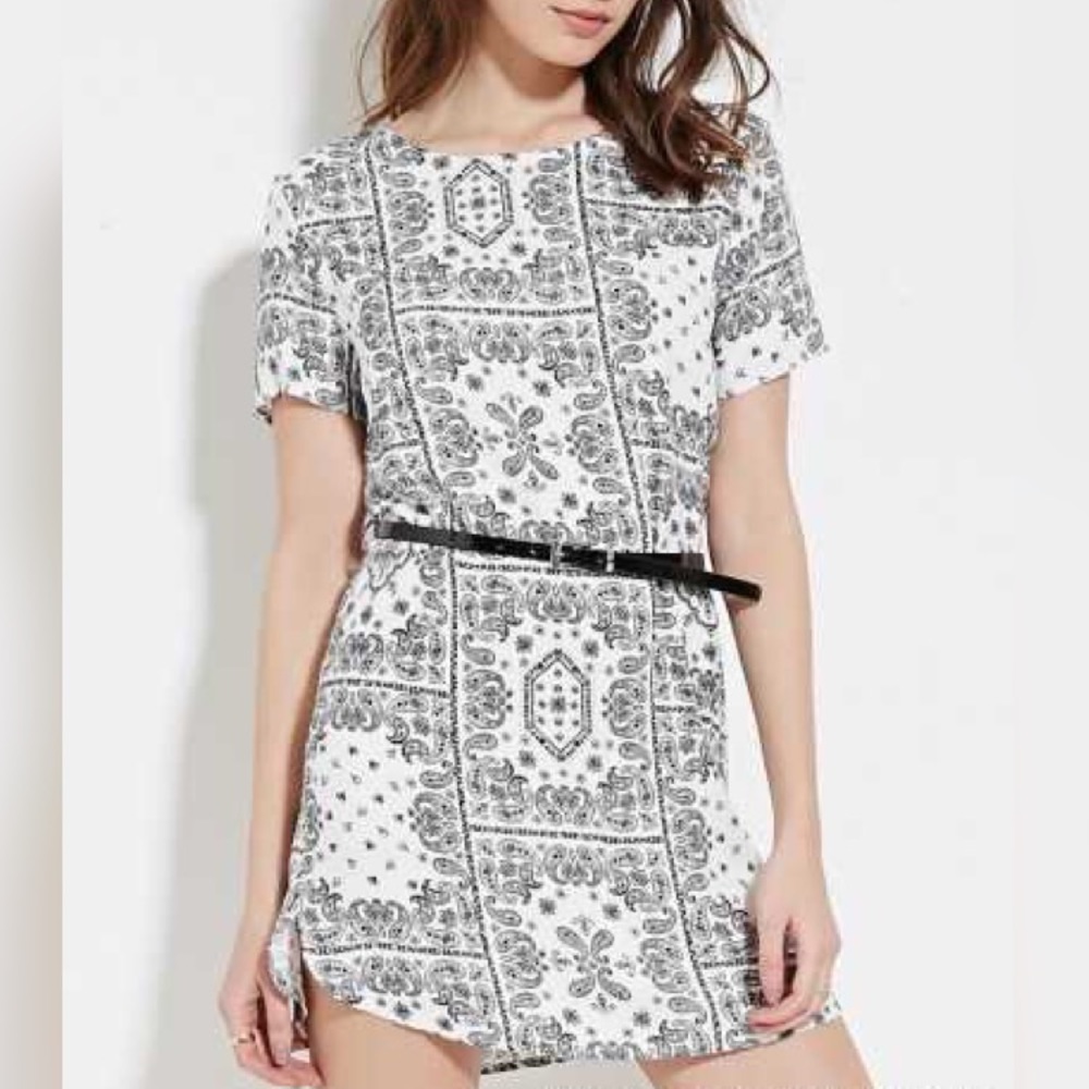 Miley and Molly paisley dress with belt